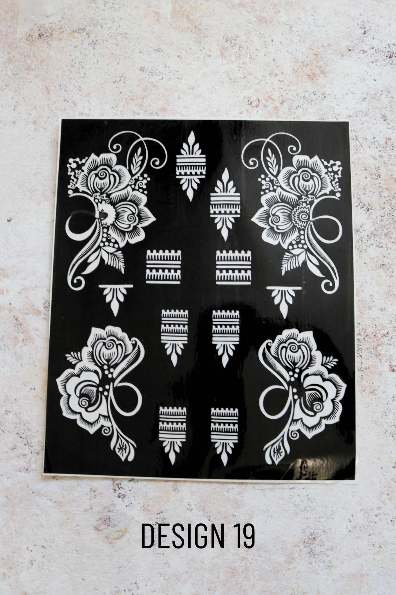 Henna Stencils - Large - Two Hands