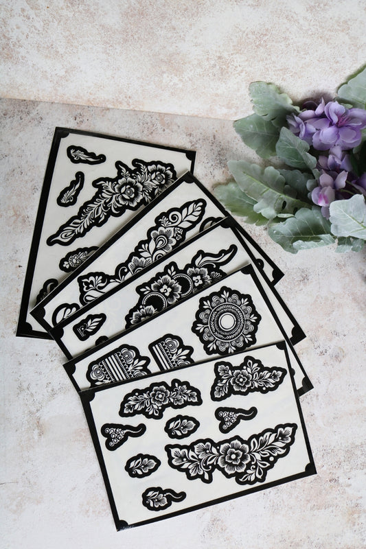 Henna Stencils - Large