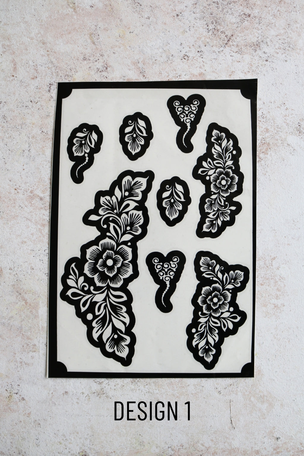 Henna Stencils - Large