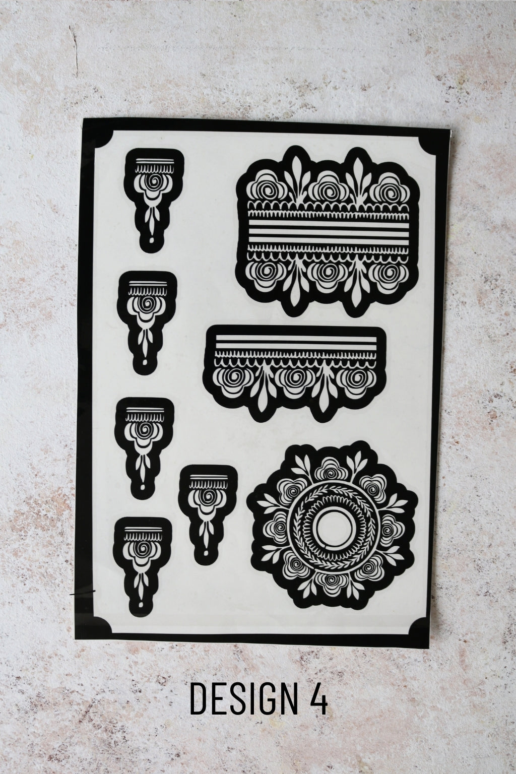 Henna Stencils - Large