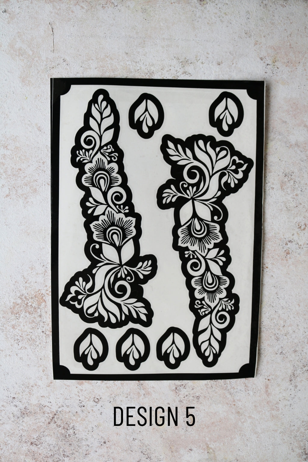 Henna Stencils - Large