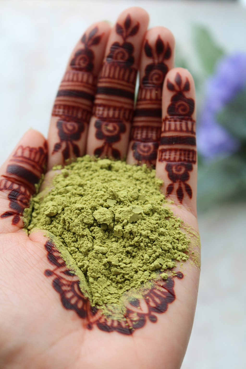 BAQ Rajasthani Organic Henna Powder USDA Certified