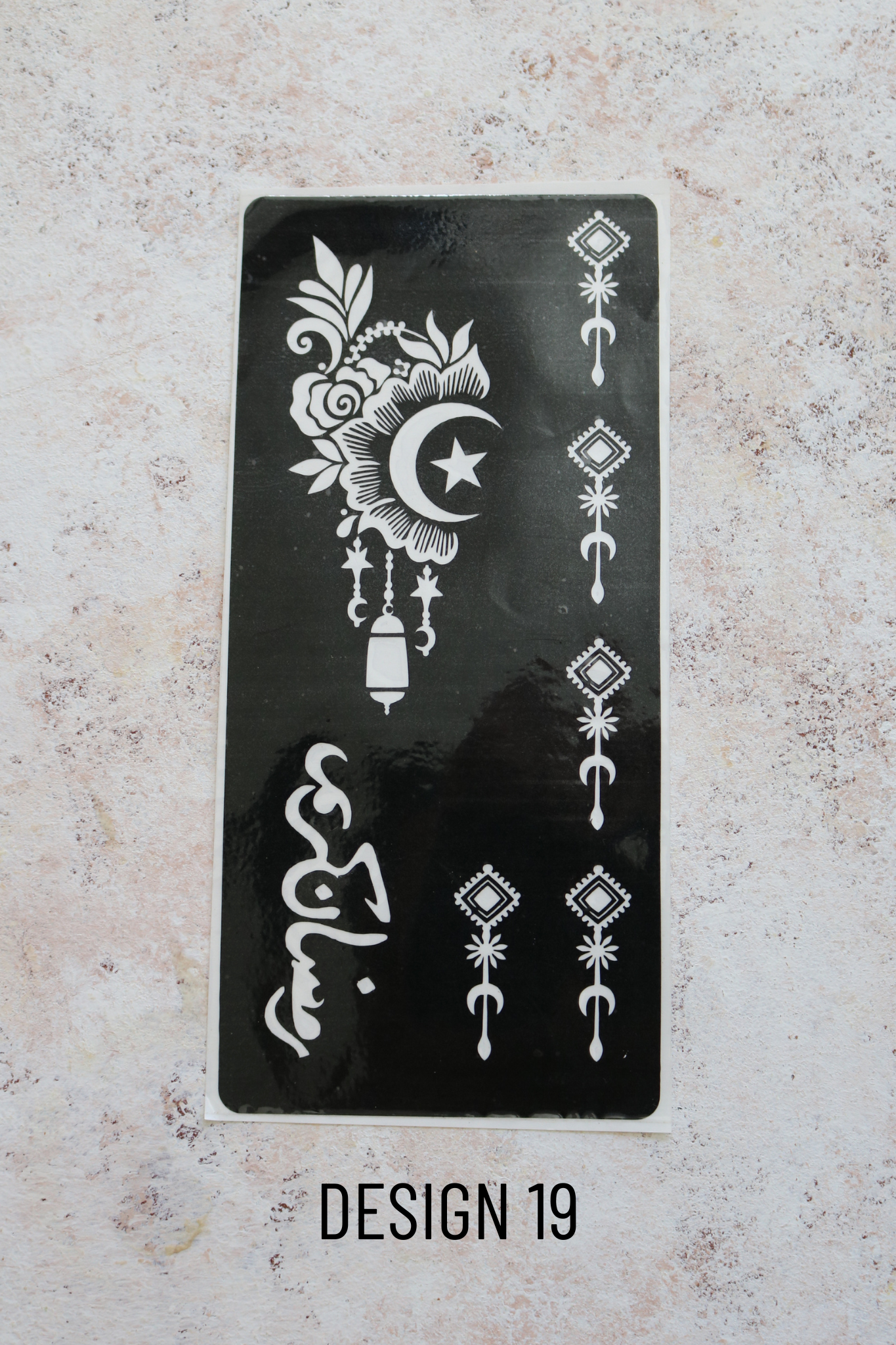 Henna Stencils - Small - One Hand