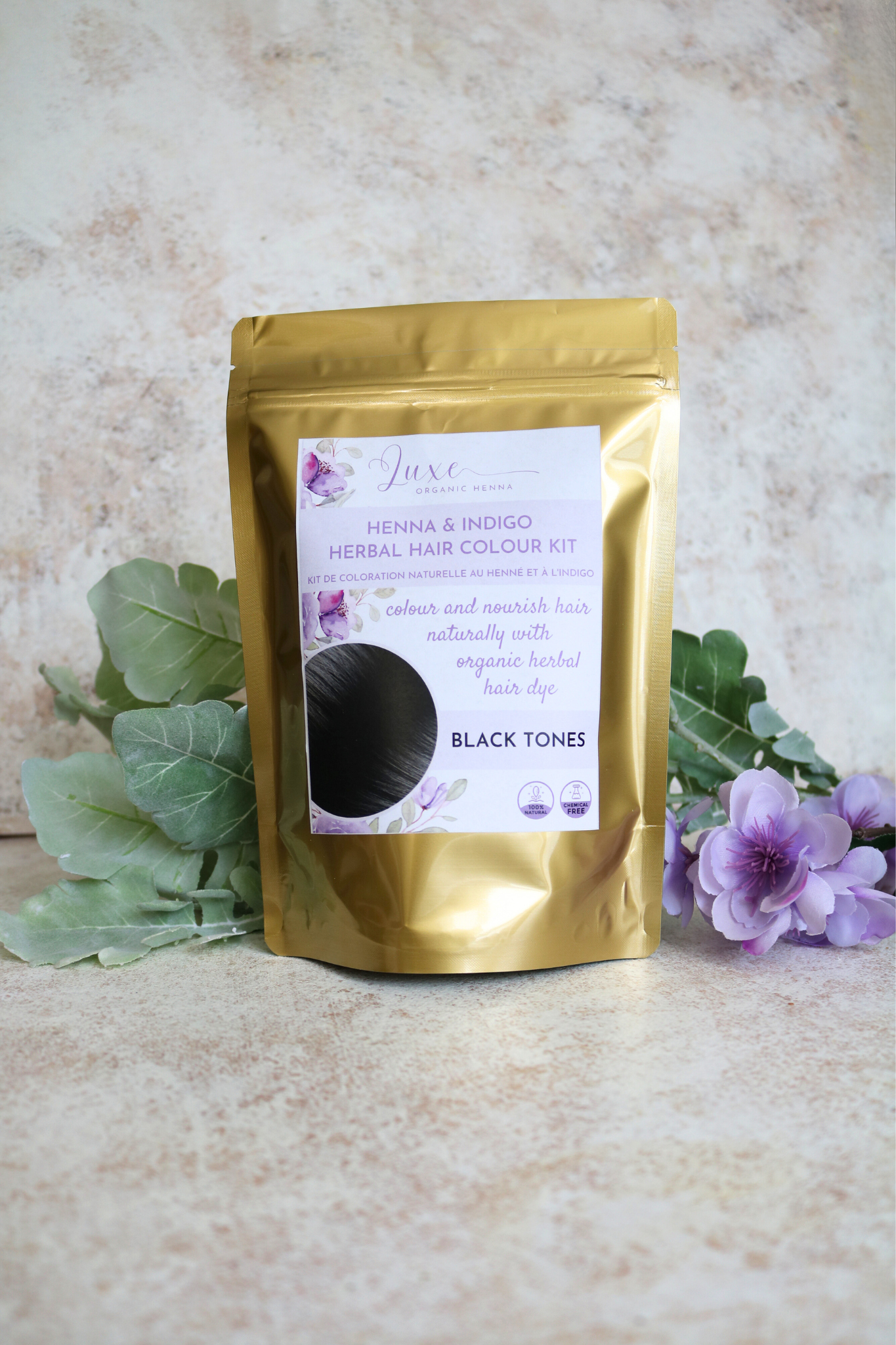 BLACK Herbal Hair Colour Kit