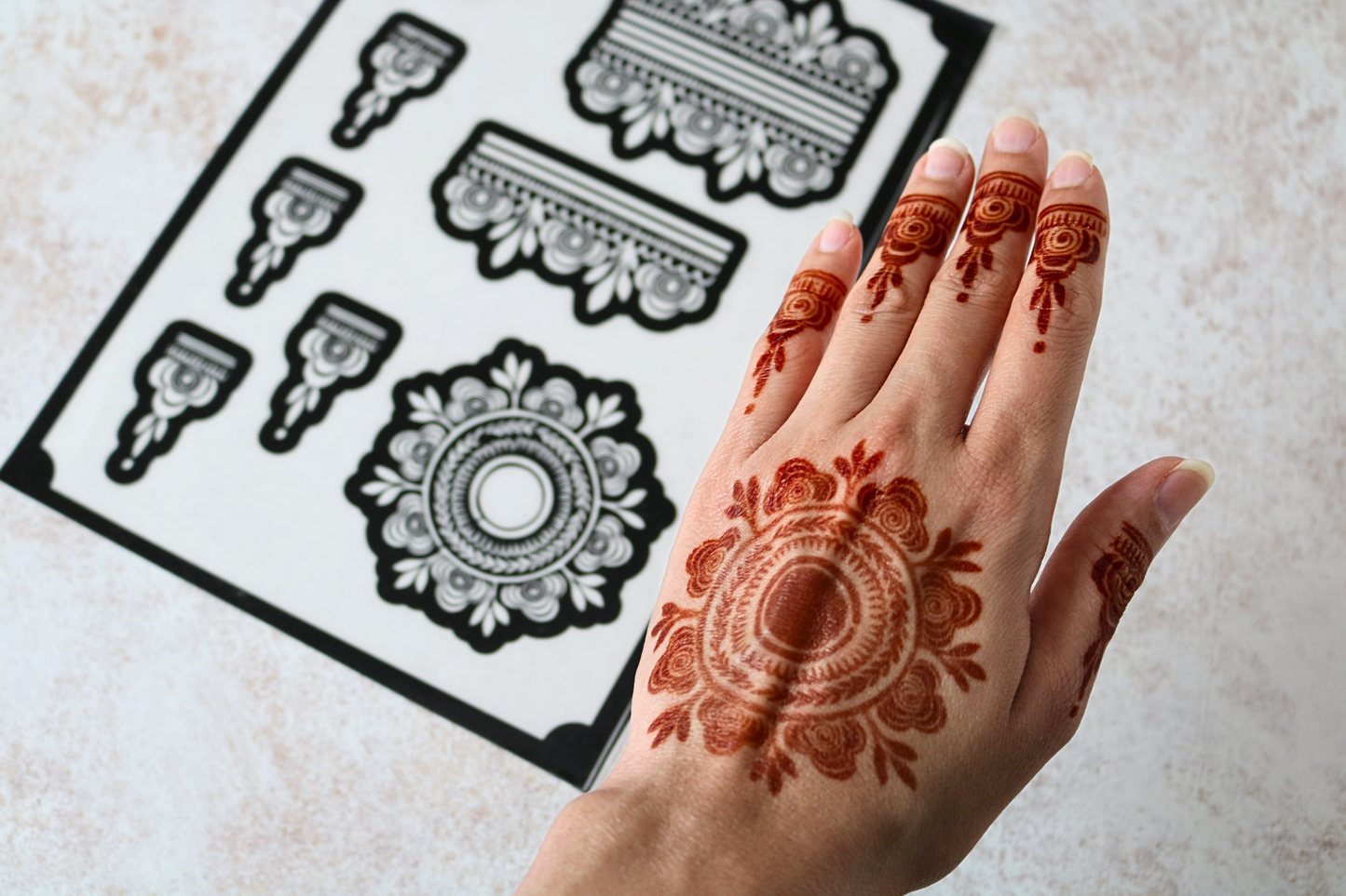 Henna Stencils - Large