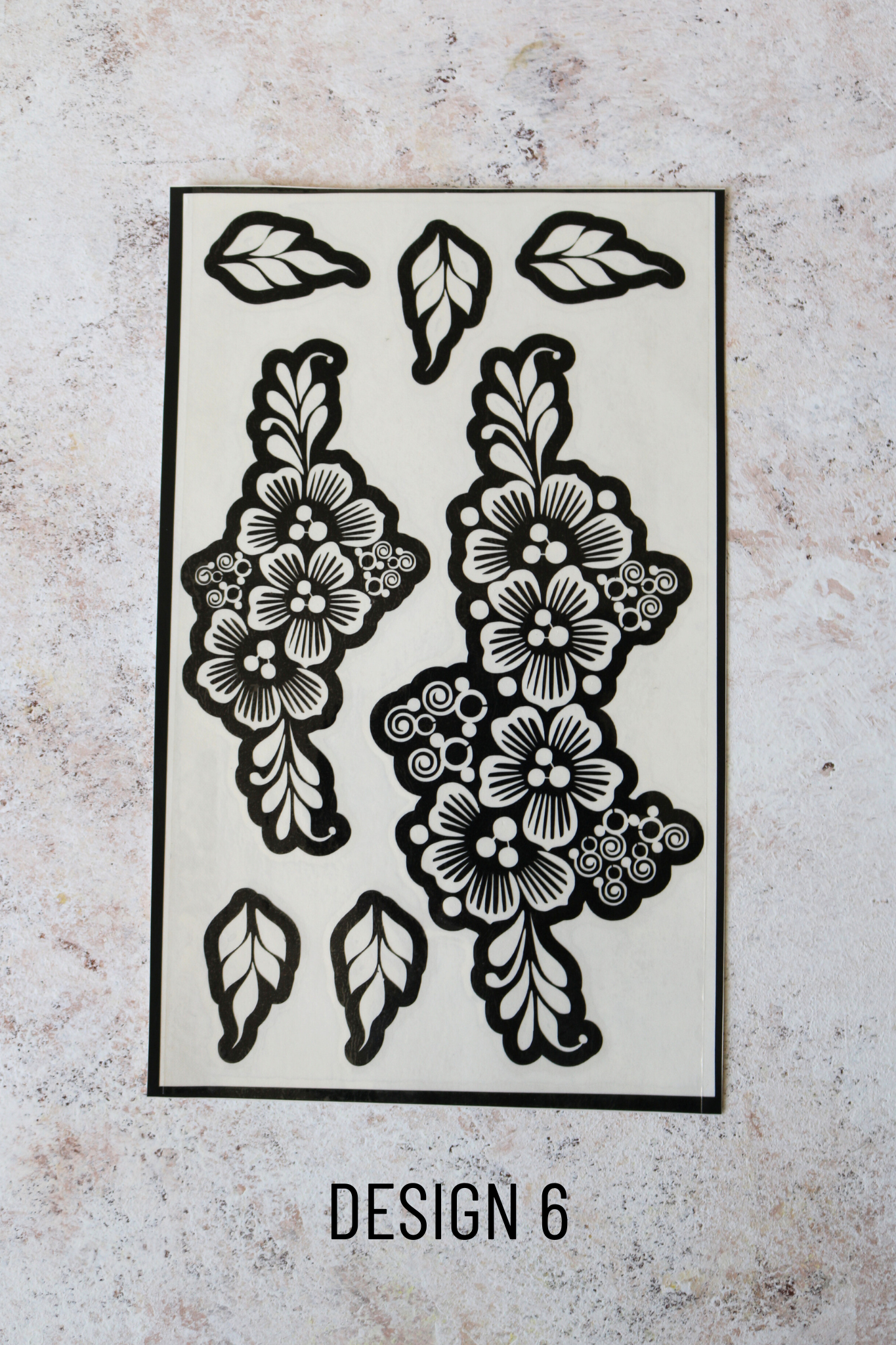 Henna Stencils - Large