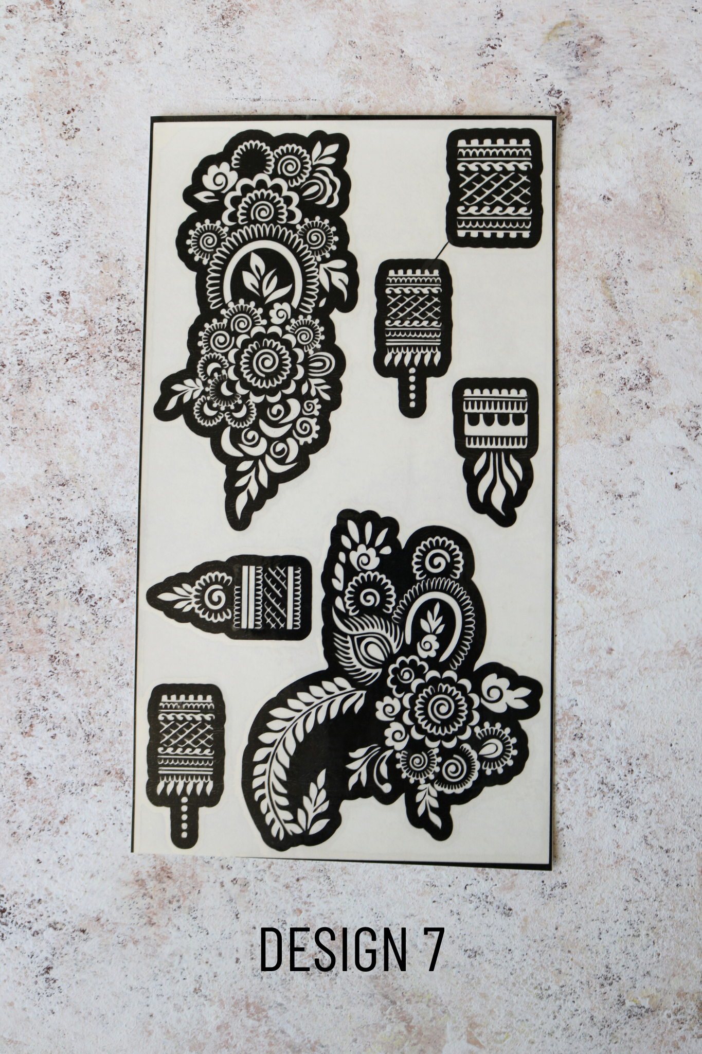 Henna Stencils - Large