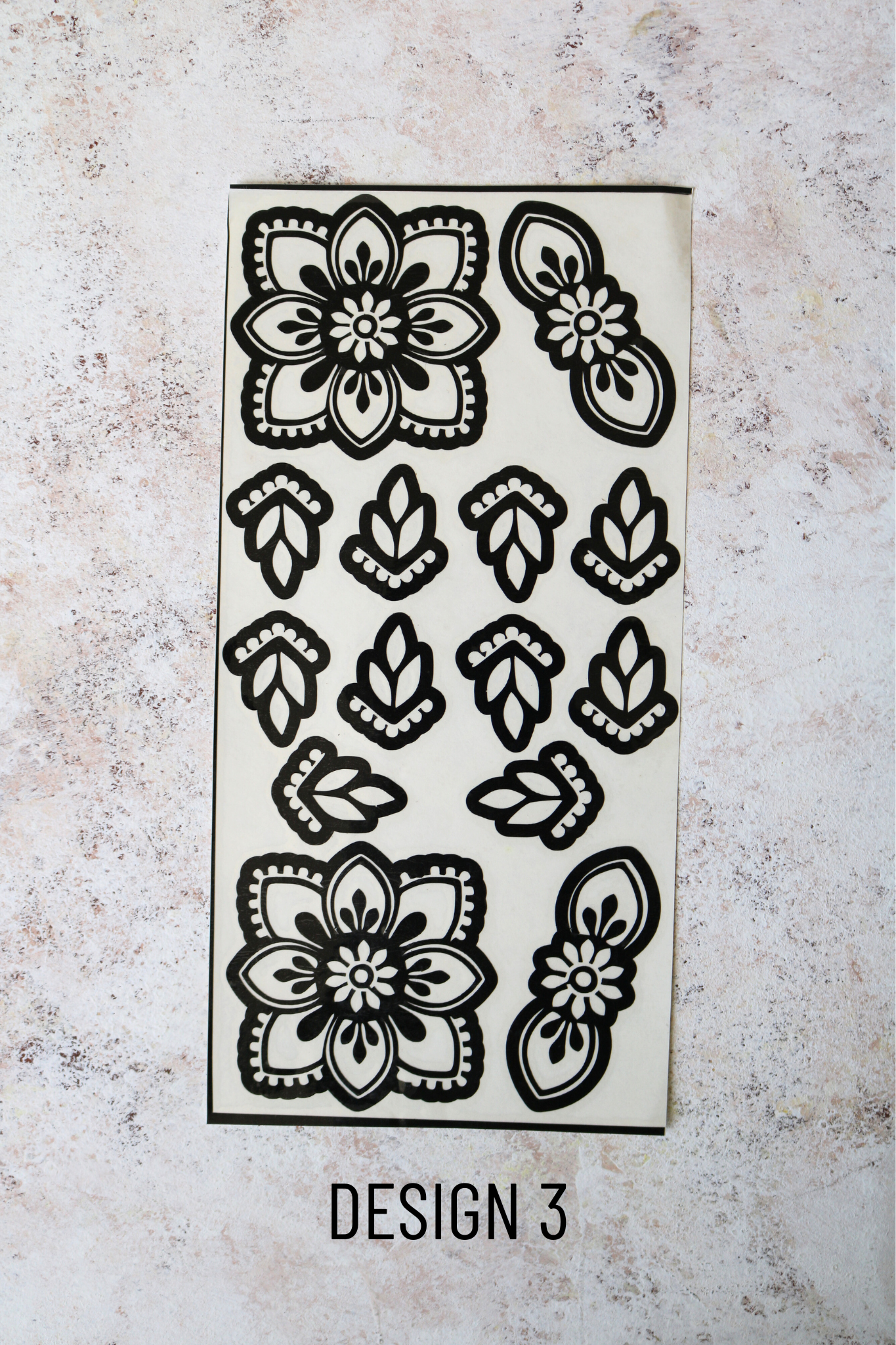 Henna Stencils - Large - Two Hands