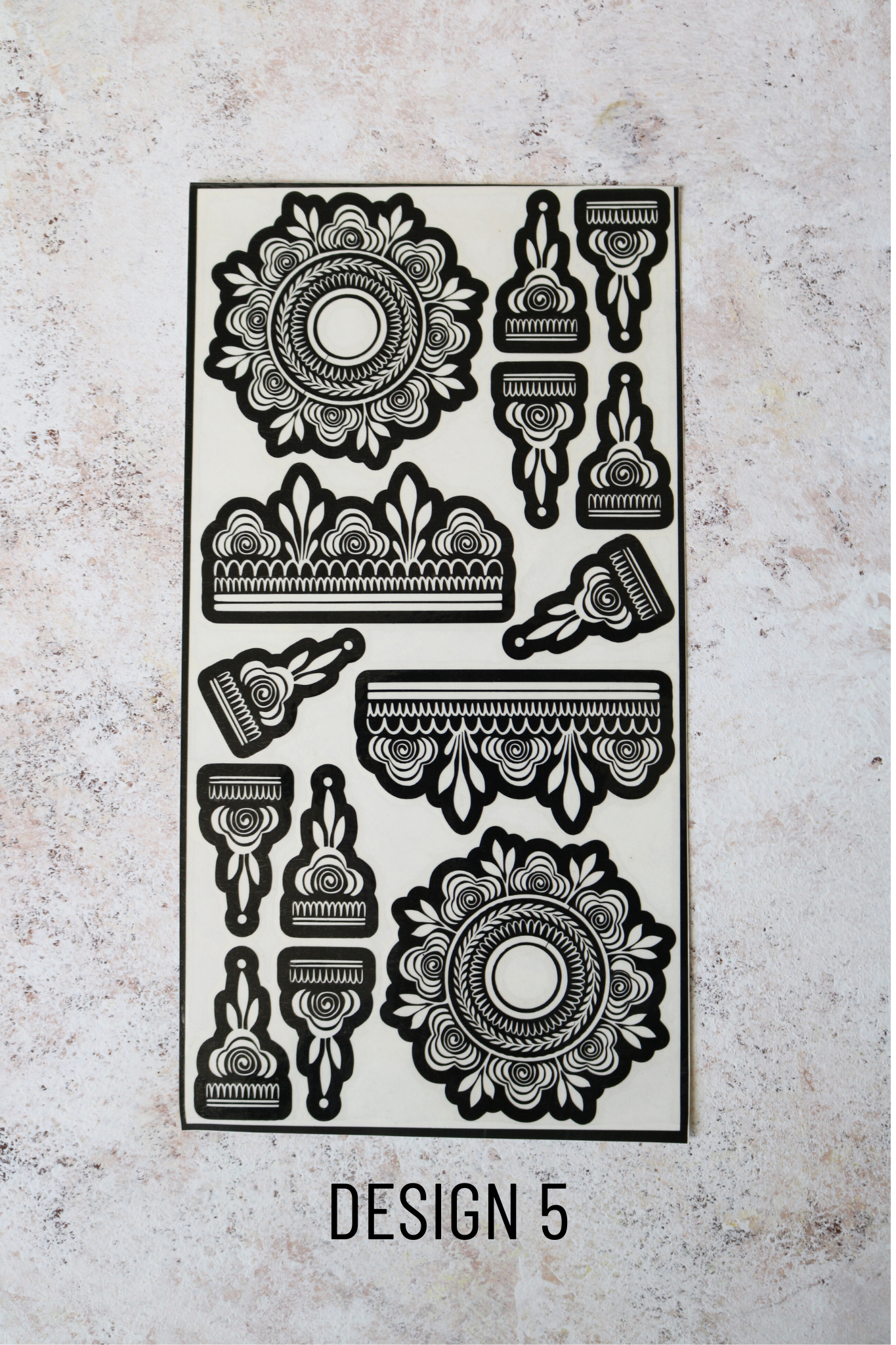 Henna Stencils - Large - Two Hands